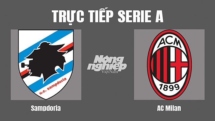 Trực tiếp bóng đá Serie A (VĐQG Italia) 2022/23 giữa Sampdoria vs AC Milan hôm nay 11/9