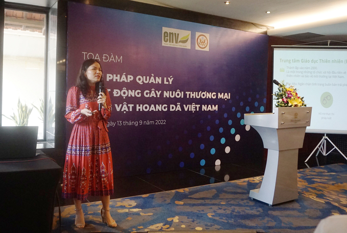 Bà Bùi Thị Hà - Phó Giám đốc ENV.