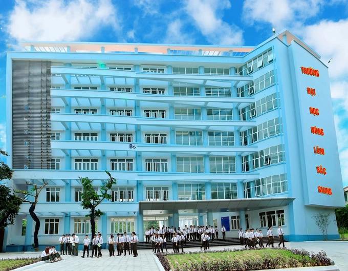 Bac Giang Agriculture and Forestry University. Photo: TL.