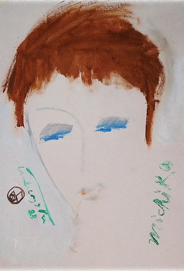 Michiko Yoshii qua nét vẽ của Trịnh Công Sơn vào năm 1988.