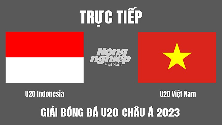 Trực tiếp bóng đá U20 Châu Á 2023 giữa Việt Nam vs Indonesia hôm nay 18/9/2022