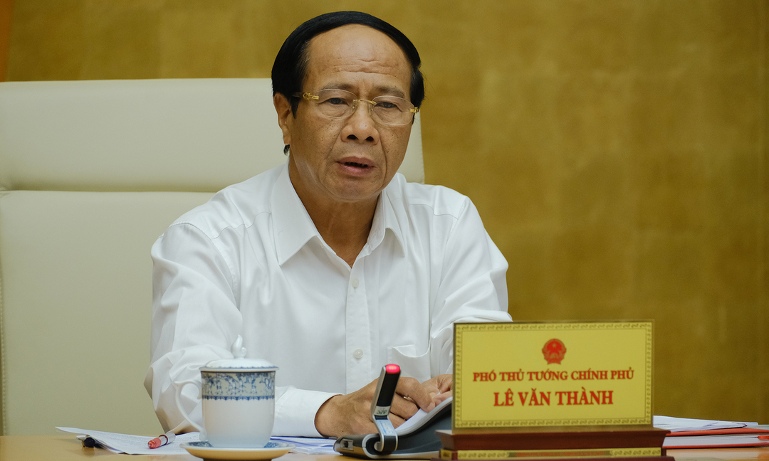 Phó Thủ tướng Lê Văn Thành chỉ rõ, gỡ thẻ vàng IUU trước hết là vì người dân. Ảnh: Đức Minh.