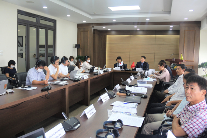 Hội thảo chia sẻ kiến thức Dự án 'Tăng cường chuỗi giá trị cây trồng an toàn tại các tỉnh phía Bắc Việt Nam'. Ảnh: Phạm Hiếu.