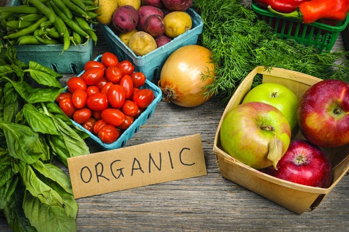 Thực phẩm hữu cơ đang ngày càng rất phổ biến, thị phần 'áp đảo' thị trường (Ảnh minh họa).
