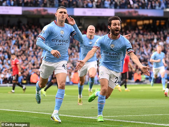 Man City sớm có bàn thắng dẫn trước. Ảnh: Dailymail.