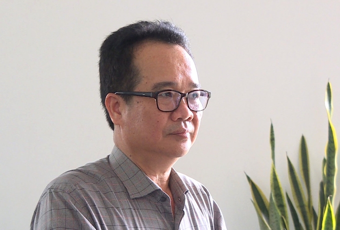 Director of Gia Lai Department of Agriculture and Rural Development Luu Trung Nghia.