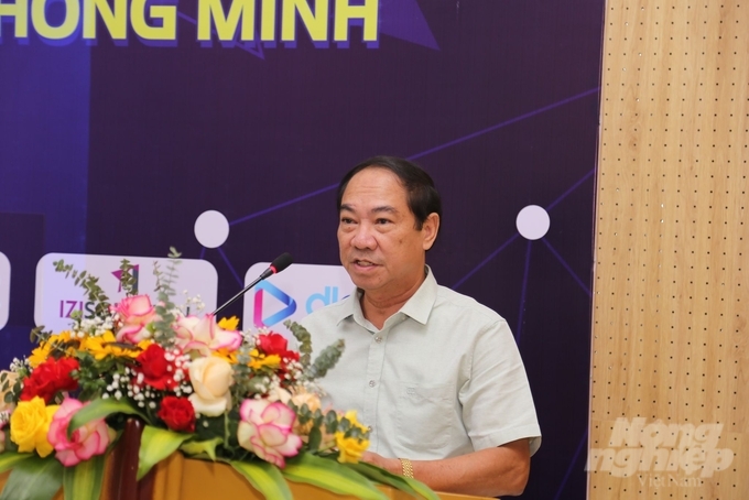 Mr. Hoang Viet Chon, Deputy Director of Thanh Hoa Department of Agriculture and Rural Development. Photo: Quoc Toan.