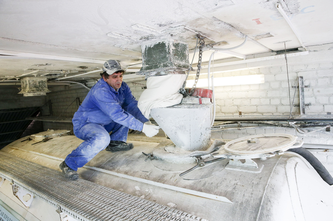 A wheat flour mill in the Russian Federation