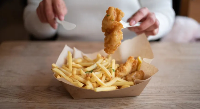 File photo of fish and chips. Photo: iStock/hxyume