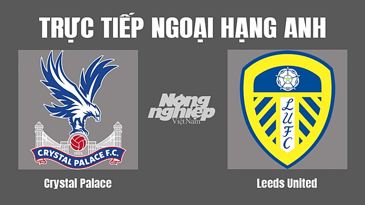 Trực tiếp bóng đá Ngoại hạng Anh giữa Crystal Palace vs Leeds United hôm nay 9/10/2022