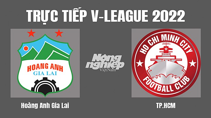 Trực tiếp bóng đá V-League (VĐQG Việt Nam) 2022 giữa HAGL vs TP.HCM hôm nay 9/10/2022