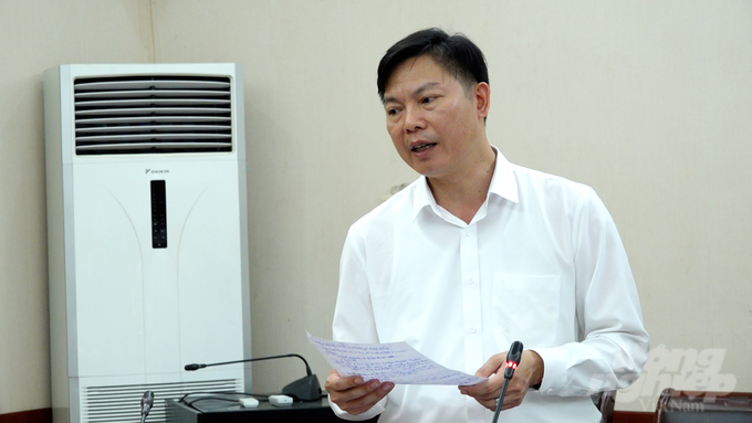 Phó Tổng cục trưởng Tổng cục Lâm nghiệp cho biết, vẫn tồn tại việc chậm báo cáo về công tác kiểm soát buôn bán động, thực vật hoang dã. Ảnh: Quang Linh.