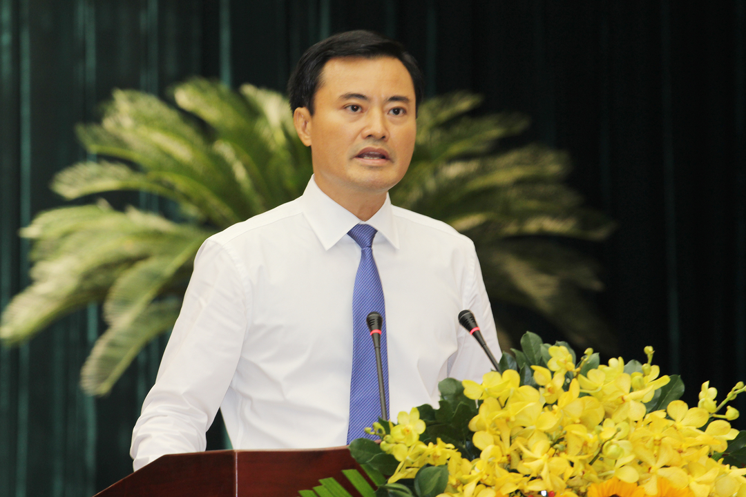 Ông Bùi Xuân Cường được bầu làm Phó Chủ tịch UBND TP.HCM, phụ trách đô thị. Ảnh: T.N.