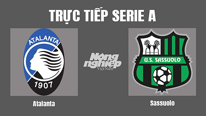 Trực tiếp bóng đá Serie A (VĐQG Italia) 2022/23 giữa Atalanta vs Sassuolo hôm nay 16/10