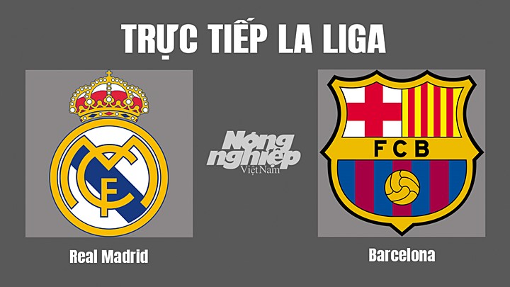 Trực tiếp bóng đá La Liga 2022/23 giữa Real Madrid vs Barcelona hôm nay 16/10/2022