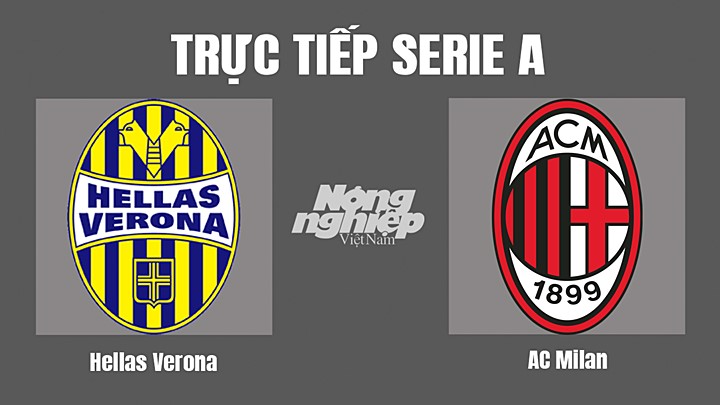 Trực tiếp bóng đá Serie A (VĐQG Italia) 2022/23 giữa Hellas Verona vs AC Milan hôm nay 17/10