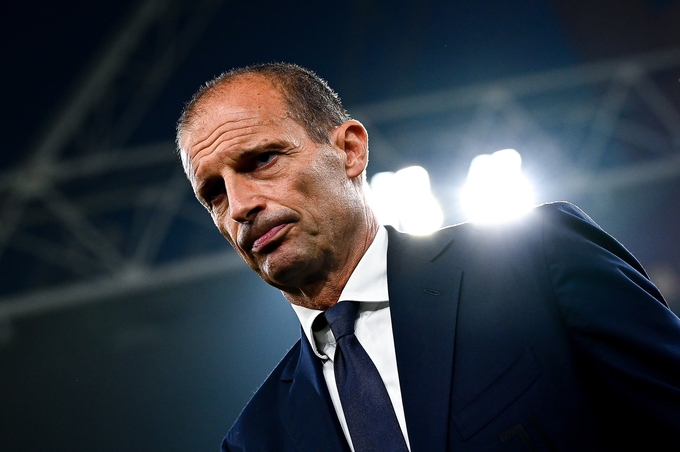 Juventus chưa sa thải Massimiliano Allegri vì sợ tốn tiền? Ảnh: AS.