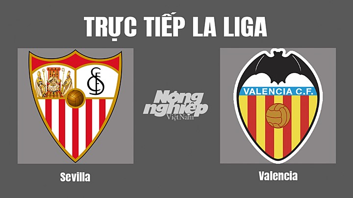 Trực tiếp bóng đá La Liga 2022/23 giữa Sevilla vs Valencia ngày mai 19/10/2022