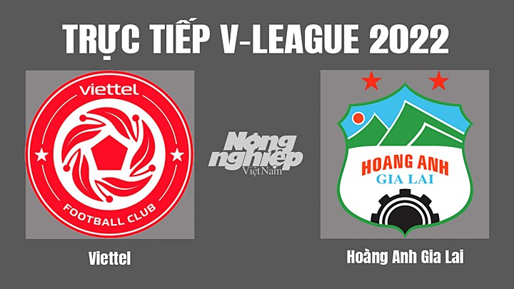 Trực tiếp bóng đá V-League (VĐQG Việt Nam) 2022 giữa Viettel vs HAGL hôm nay 18/10/2022