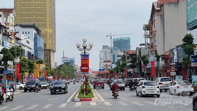 Thành phố Thái Nguyên hiện là đô thị loại 1, trung tâm kinh tế, văn hóa các tỉnh trung du và miền núi phía Bắc. Ảnh: Toán Nguyễn.