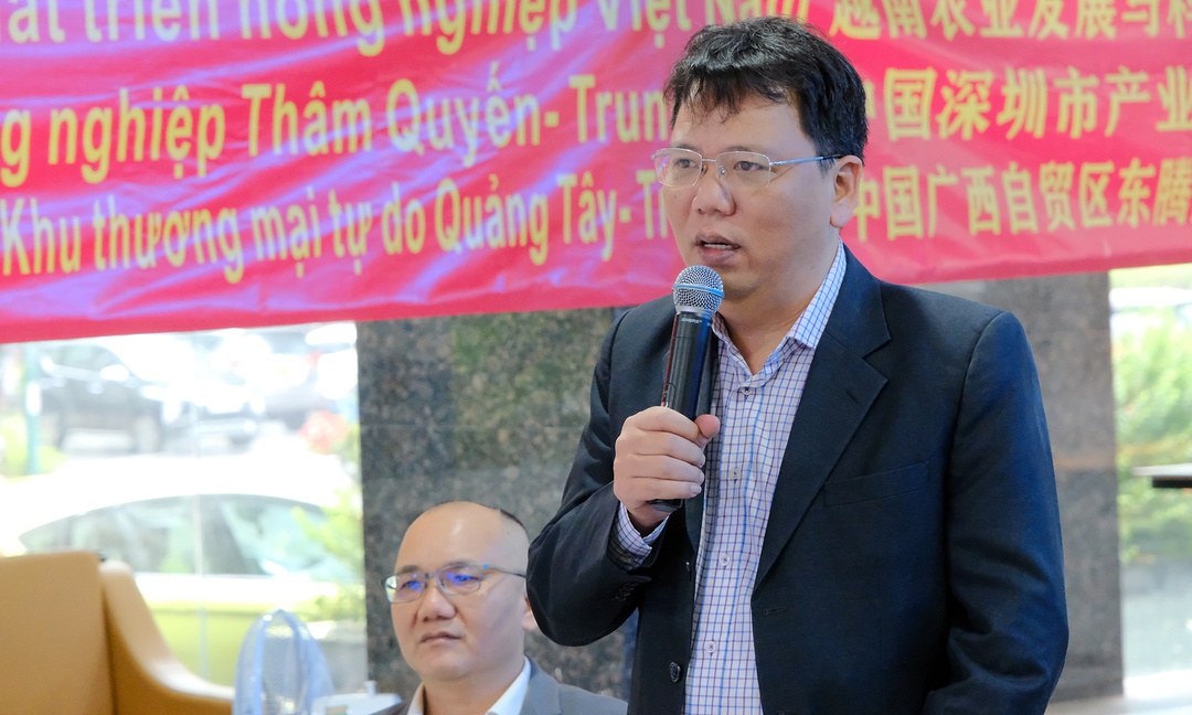 Mr. Ngo Xuan Nam, Deputy Director of the SPS Vietnam Office spoke at the signing ceremony.