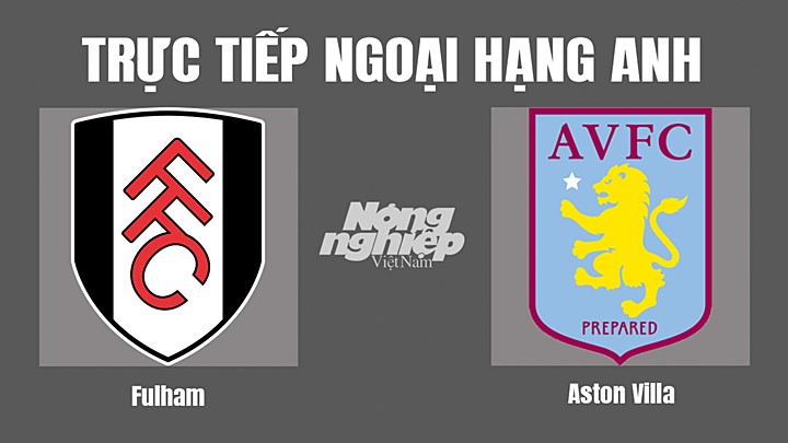 Trực tiếp bóng đá Ngoại hạng Anh giữa Fulham vs Aston Villa hôm nay 21/10/2022