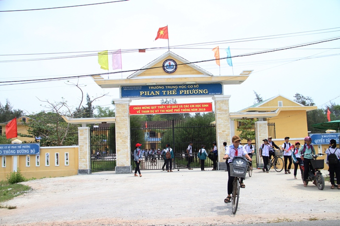 Trường học mang tên Phan Thế Phương