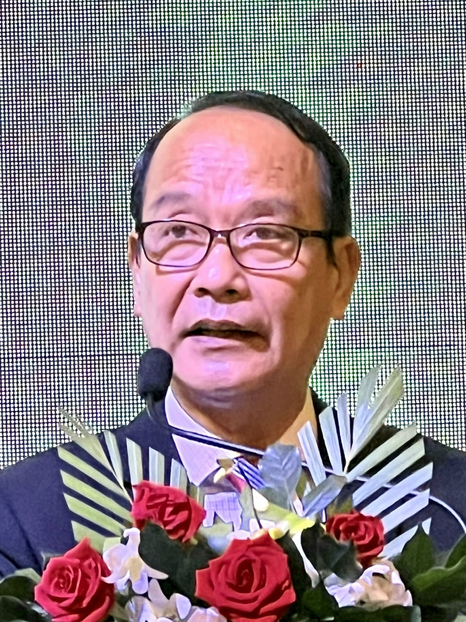 Ông Lê Văn Thiệt, Phó cục trưởng Cục BVTV phát biểu tại Đại hội. Ảnh: Đức Trung.