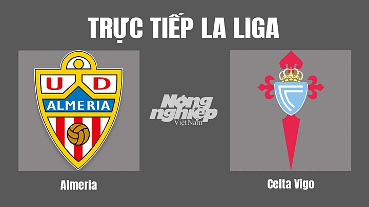 Trực tiếp bóng đá La Liga 2022/23 giữa Almeria vs Celta Vigo hôm nay 29/10/2022