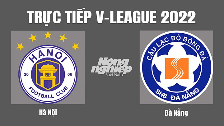 Trực tiếp bóng đá V-League (VĐQG Việt Nam) 2022 giữa Hà Nội vs Đà Nẵng hôm nay 30/10/2022