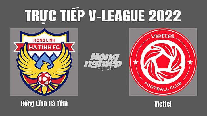 Trực tiếp bóng đá V-League (VĐQG Việt Nam) 2022 giữa Hà Tĩnh vs Viettel hôm nay 30/10/2022