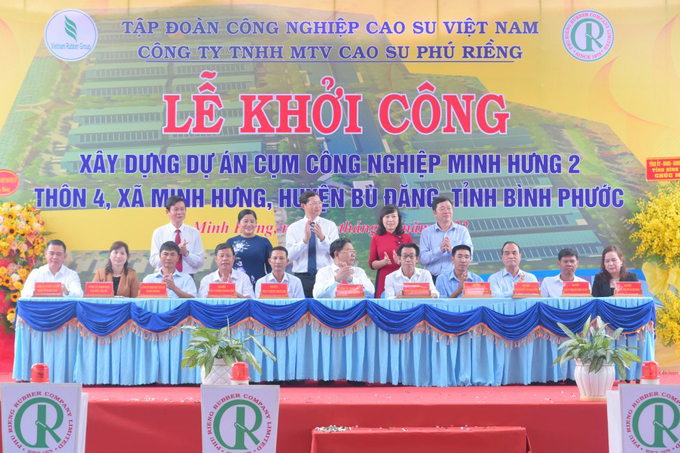 Lễ khởi công xây dựng Cụm công nghiệp Minh Hưng 2.