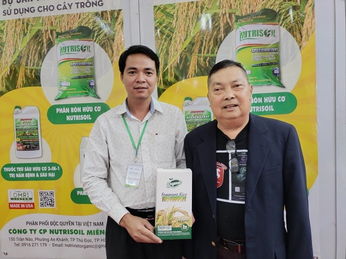 Mr. Alexander Nguyen, an Vietnamese - American businessman, said that NutriViet Fragrant rice is well-received by the US market.