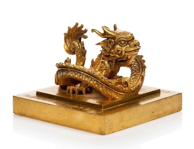 Ấn vàng triều Nguyễn được nhà đấu giá Millon đưa ra phiên đấu giá đặc biệt.
