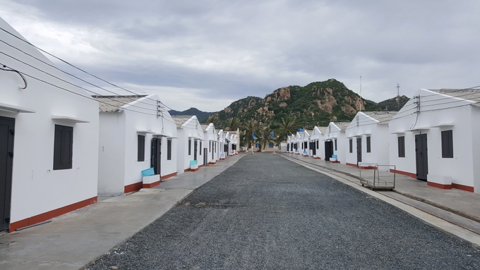 A shrimp seed production facility in Binh Thuan province.