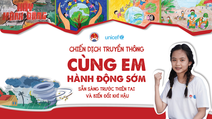 Giải chạy nằm trong khuôn khổ Chiến dịch truyền thông 'Cùng nhau hành động sớm - Vì một Việt Nam an toàn, sạch và xanh trước thiên tai và biến đổi khí hậu cho mọi trẻ em'.