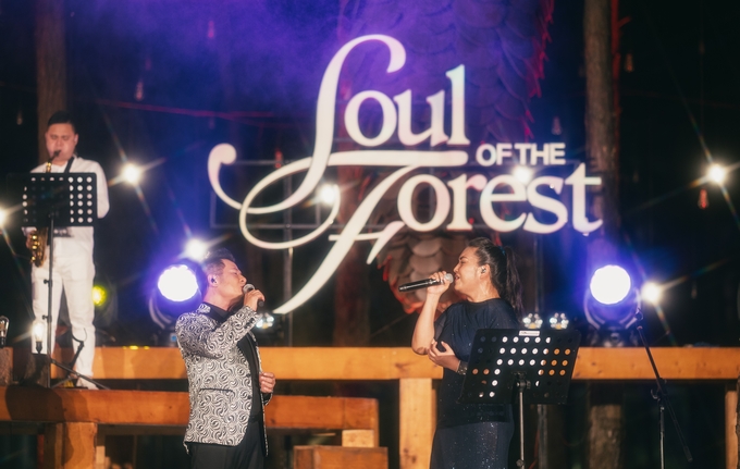Màn song ca ấn tượng của Bằng Kiều và Janice Phương trong Soul of the Forest. Ảnh: TT.