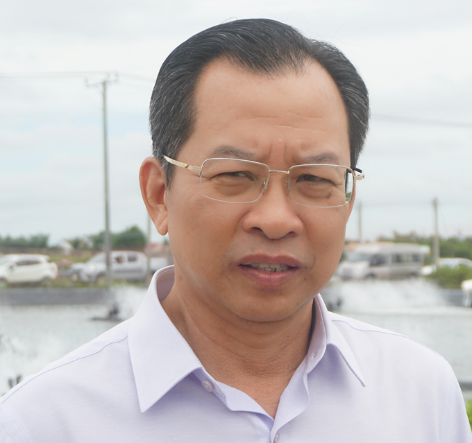 Mr. Vuong Quoc Nam - Vice Chairman of Soc Trang Provincial People's Committee. Photo: Huu Duc.