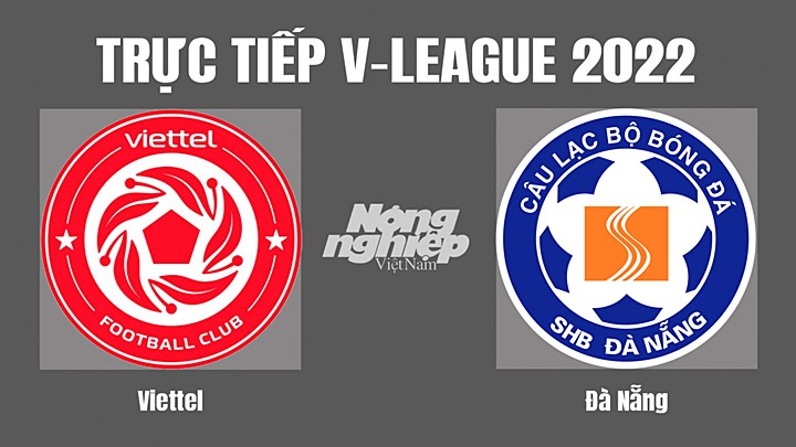 Trực tiếp bóng đá V-League (VĐQG Việt Nam) 2022 giữa Viettel vs Đà Nẵng hôm nay 19/11/2022
