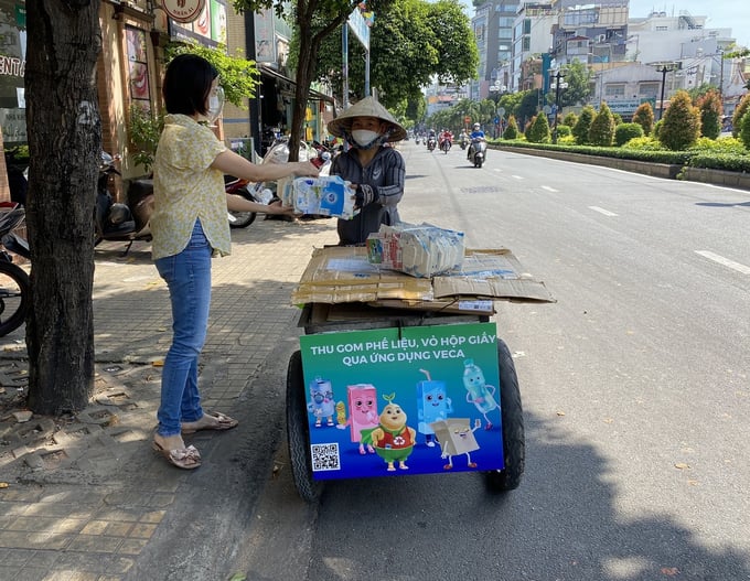 Dự kiến, sau 06 tháng triển khai mở rộng mạng lưới lên 18 quận TP Hồ Chí Minh, lượng vỏ hộp giấy thu gom sẽ đạt 6 tấn.