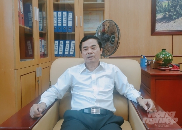 Ông Nguyễn Ngọc Hoàn, Giám đốc Agribank Tây Nghệ An trong cuộc trò chuyện với NNVN. Ảnh: Thiện Nhân