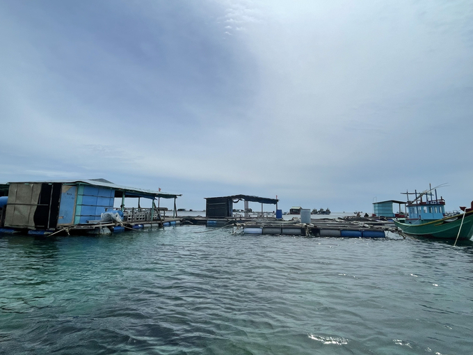 Nuôi biển ở tỉnh Bình Thuận còn hạn chế, chưa phát huy hết tiềm năng. Ảnh: KH.