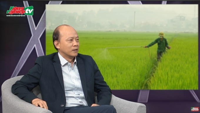 Dr. Nguyen Huy Chung, Head of Plant Diseases and Plant Immunology Department (Plant Protection Research Institute) in a recent interview with Vietnam Agriculture News.