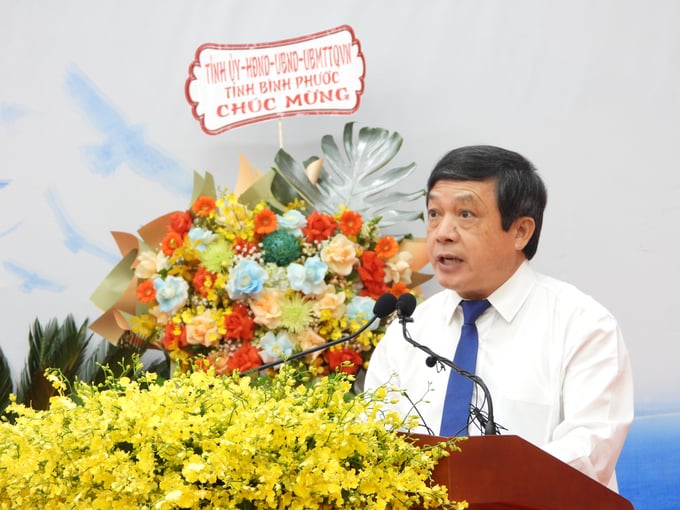 Thứ trưởng Bộ VH-TT-DL Đoàn Văn Việt phát biểu tại hội nghị. Ảnh: Trần Trung.