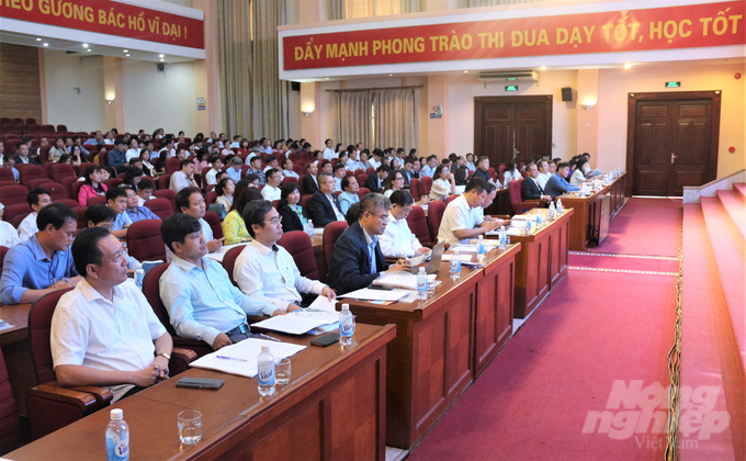 Delegates at the conference. Photo: Pham Hieu.