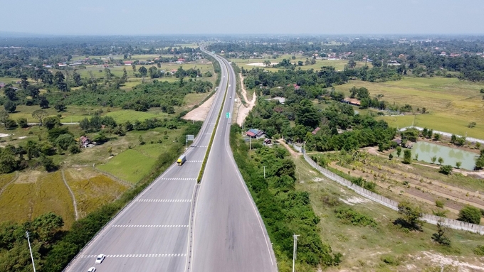 The 'trans-Laos' highway.