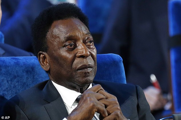 Tình trạng của Vua bóng đá Pele đang không tốt. Ảnh: AP.
