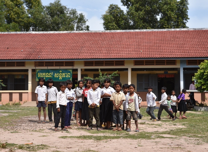 A school built by VRG companies.