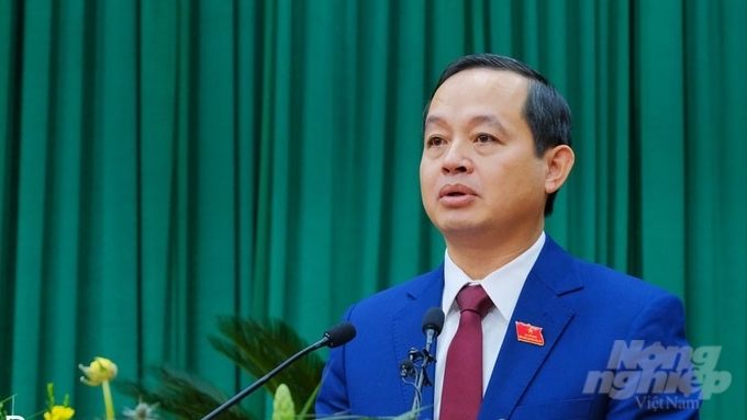 Ông Phạm Hoàng Sơn, Chủ tịch HĐND tỉnh Thái Nguyên. Ảnh: Toán Nguyễn.