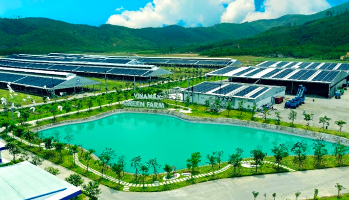 Hệ thống trang trại sinh thái Vinamilk Green Farm là kết quả nổi bật của Vinamilk trong việc thực hiện chiến lược phát triển bền vững.